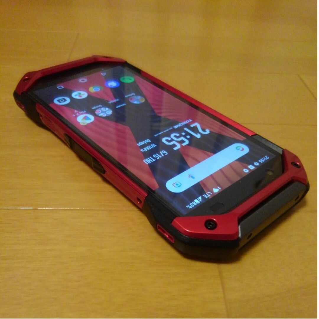 京セラ(キョウセラ)の♪TORQUE 5G KYG01 KYOCERA トルク 京セラ SIMフリー スマホ/家電/カメラのスマートフォン/携帯電話(スマートフォン本体)の商品写真