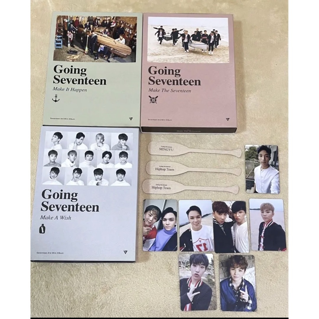 超人気の going going - seventeen ホシ CDアルバム トレカセット