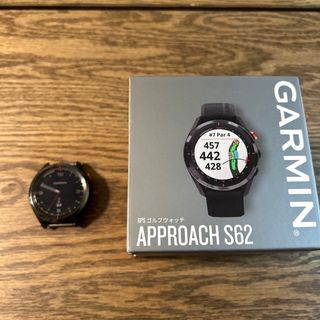 ガーミン(GARMIN)のGARMIN Approach S62 黒 美品(その他)