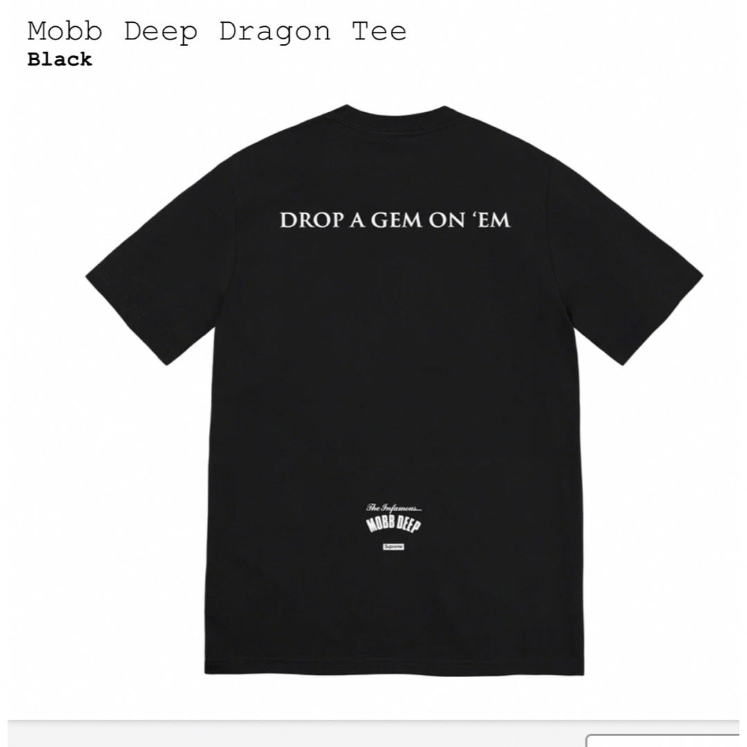 Supreme Mobb Deep Dragon Tee Ｌ