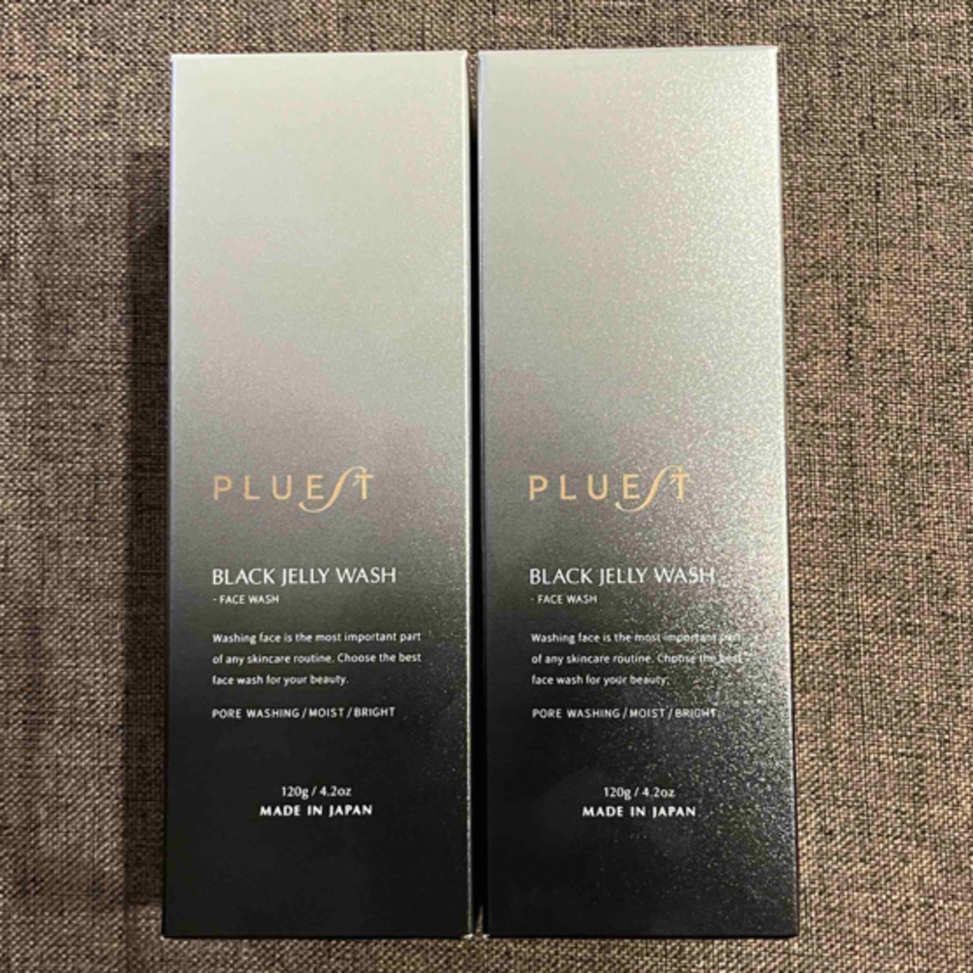 PLUEST プルエスト ブラックジェリーウォッシュ  120g 2個セット