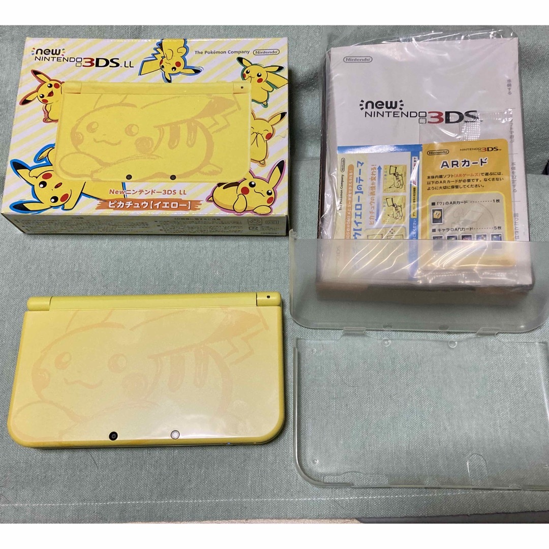 Nintendo NEW 3DSLL ポケモン ピカチュウ イエロー - 携帯用ゲーム機本体