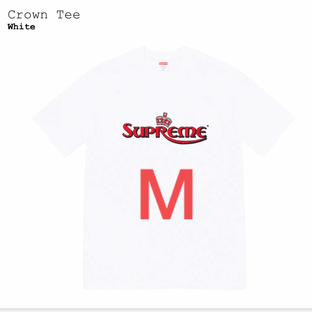 ショッピング激安 Supreme Crown Tee Tシャツ/カットソー(半袖/袖なし