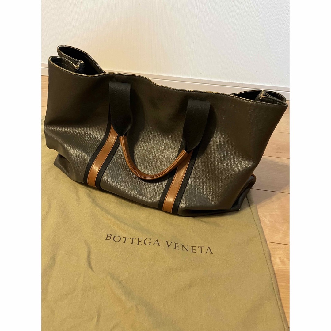 BOTTEGA VENETA カーキトートバッグBOTTEGAVENETA