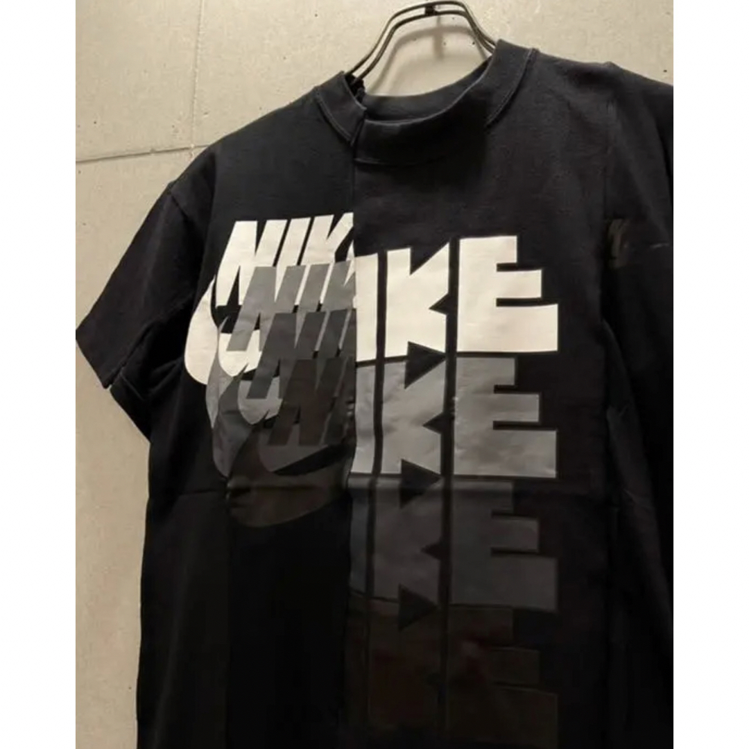 Tシャツ/カットソー(半袖/袖なし)Nike x Sacai 再構築 Tシャツ XL