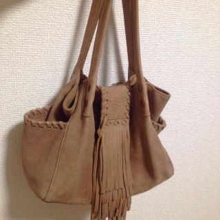 ビームス(BEAMS)のBEAMS TRES フリンジバッグ(ハンドバッグ)