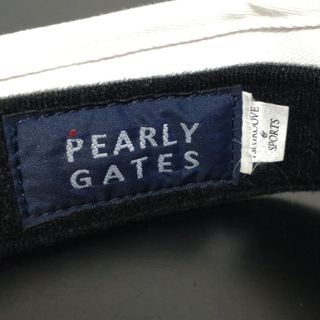 PEARLY GATES(パーリーゲイツ)のパーリーゲイツ　サンバイザー メンズの帽子(サンバイザー)の商品写真