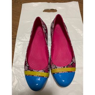 クロックス(crocs)のクロックス  派手派手　雨の日パンプス　(レインブーツ/長靴)