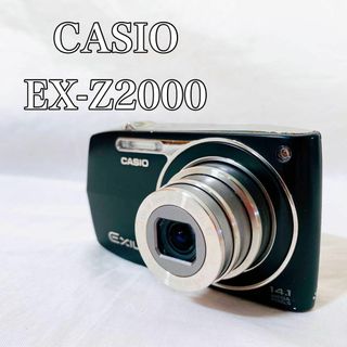 【動作品】CASIO カシオ　EX-Z2000 コンデジ　カメラ(コンパクトデジタルカメラ)