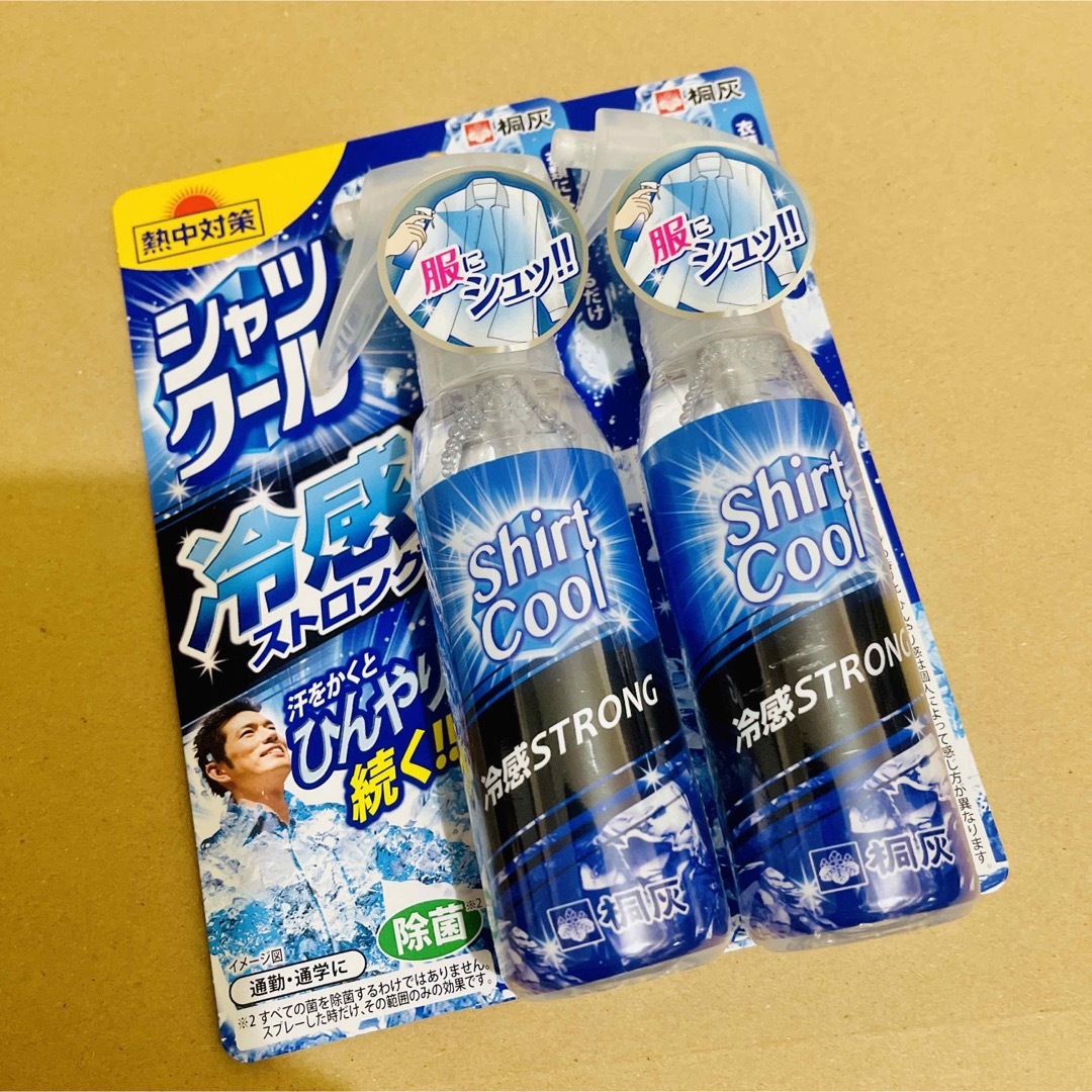 桐灰 シャツクール 100ml 冷感ストロング 2本 コスメ/美容のボディケア(制汗/デオドラント剤)の商品写真