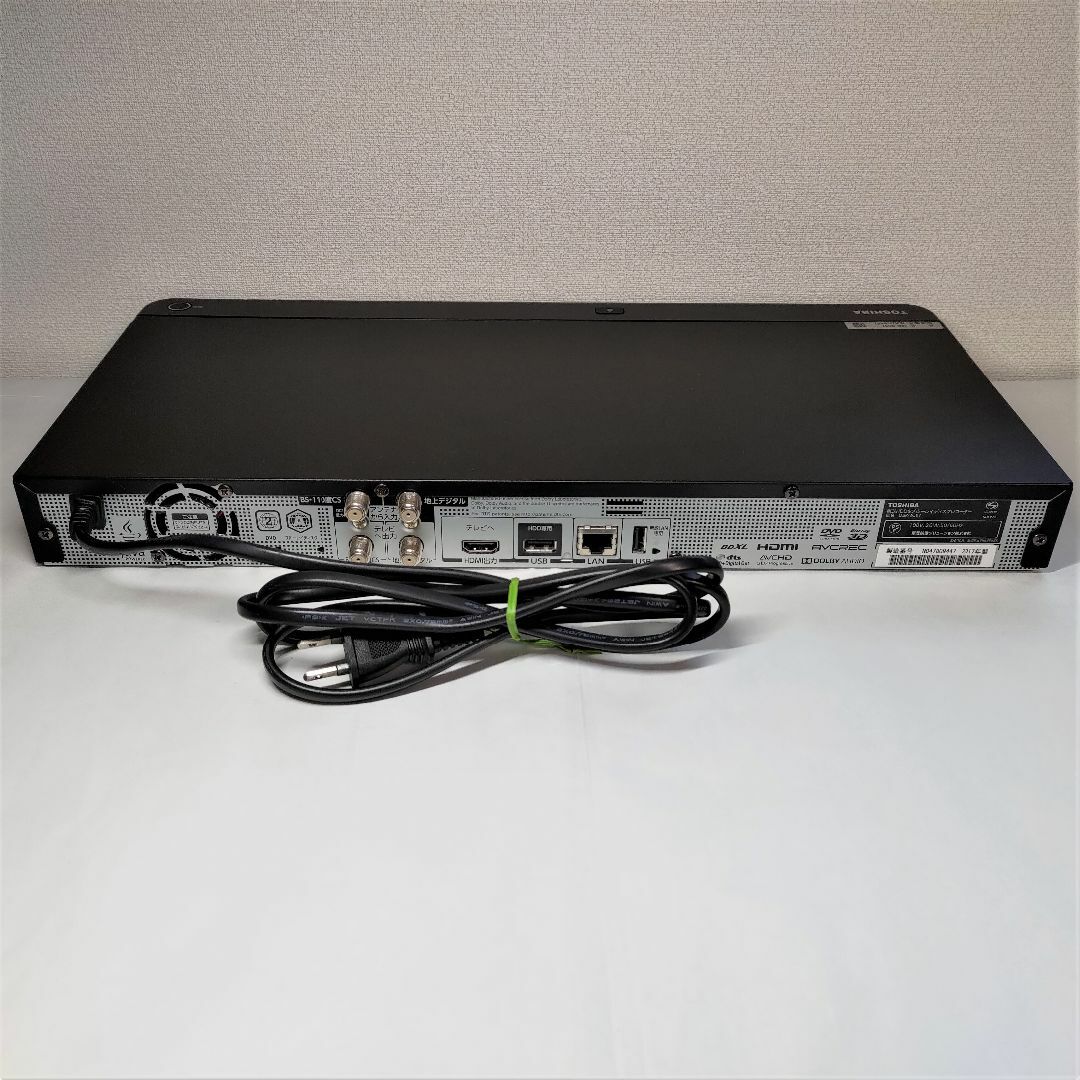 全品送料0円 東芝 ブルーレイレコーダ DBR-W507(2017)新品2TB換装