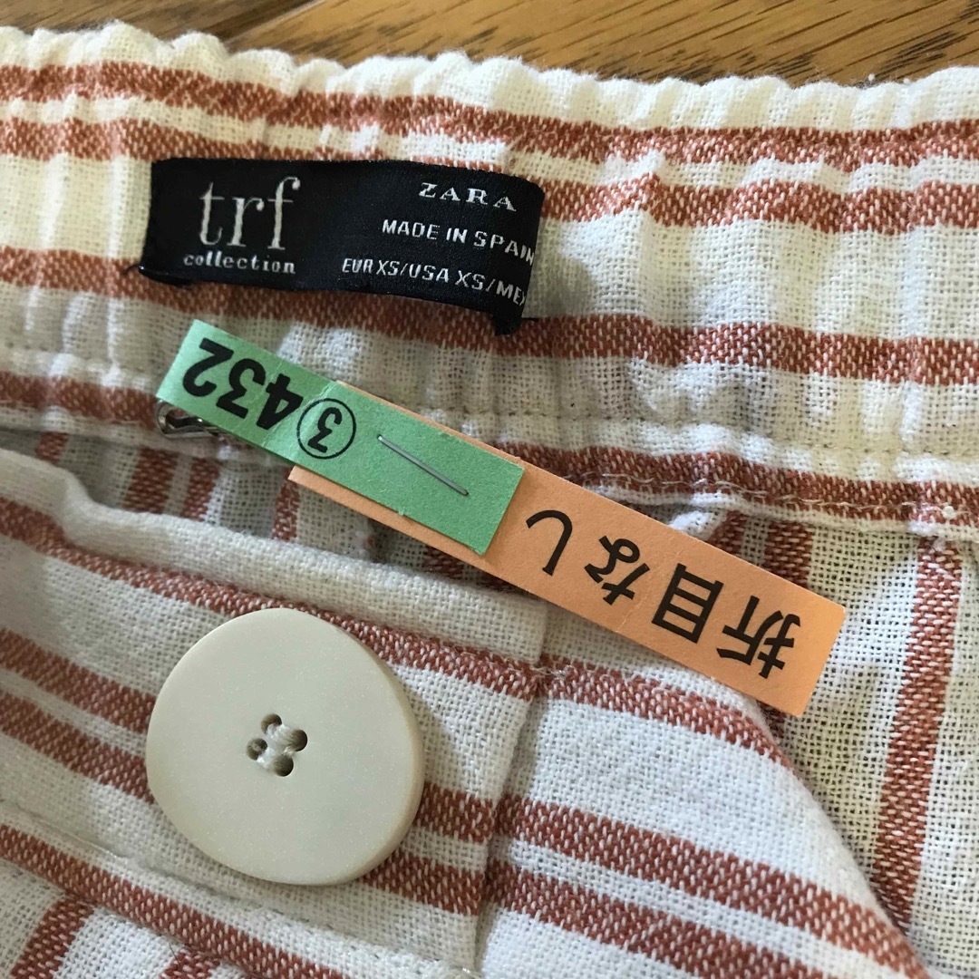 ZARA cotton xポリエステルwide pants   レディースのパンツ(カジュアルパンツ)の商品写真