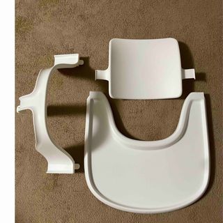 ストッケ(Stokke)の【stokke 】ストッケ トリップトラップ セット トレイ ホワイト(その他)