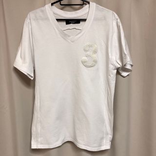 ウノピゥウノウグァーレトレ(1piu1uguale3)の1PIU1UGUALE3 RELAX Vネック Tシャツ　Ｌサイズ(Tシャツ/カットソー(半袖/袖なし))