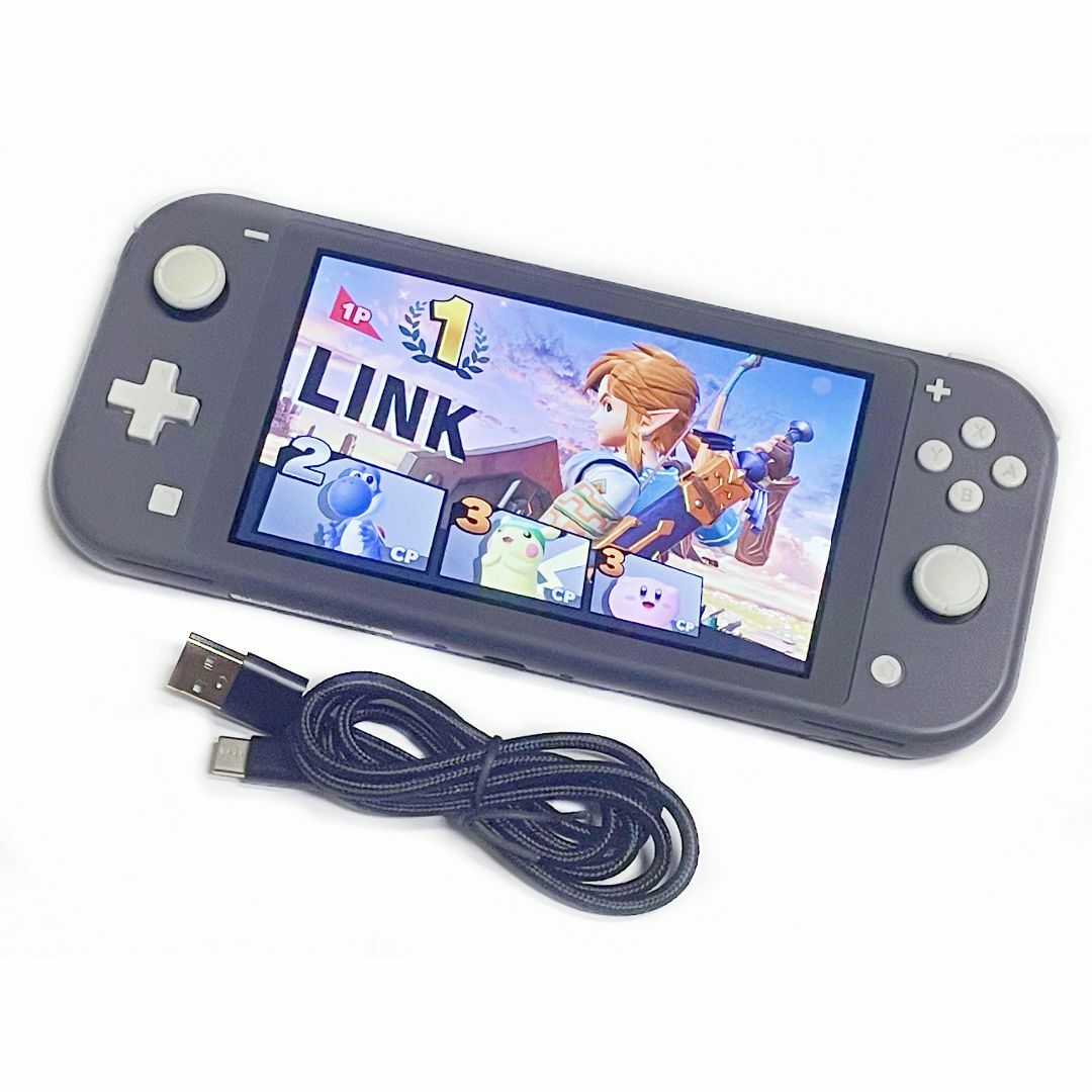任天堂 スイッチ ライト Switch Lite グレー 動作確認済みの通販 by