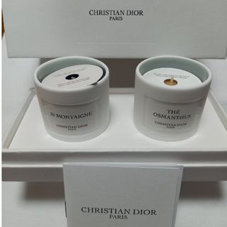 クリスチャンディオール(Christian Dior)のDior メゾン クリスチャンディオール キャンドルセット(キャンドル)