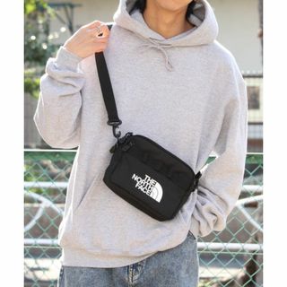 ザノースフェイス(THE NORTH FACE)のノースフェイス クロスバッグ ショルダーバッグ ビッグロゴ 兼用 黒 K87C(ショルダーバッグ)