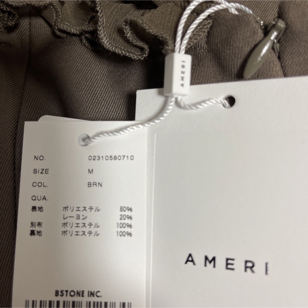 Ameri VINTAGE - AMERI MEDI 2WAY FRILL ROMPERS ブラウンM 新品の通販