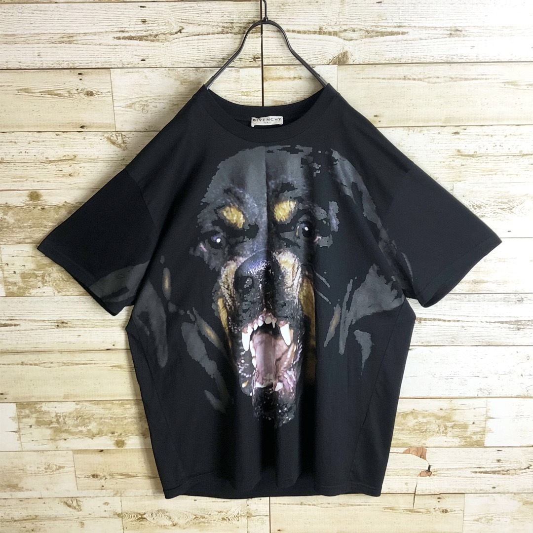 GIVENCHY ジバンシー ロットワイラー 半袖 Tシャツ カットソー 犬柄