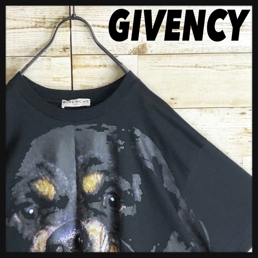 Tシャツ/カットソー(半袖/袖なし)GIVENCHY ロットワイラー Tシャツ ジバンシー