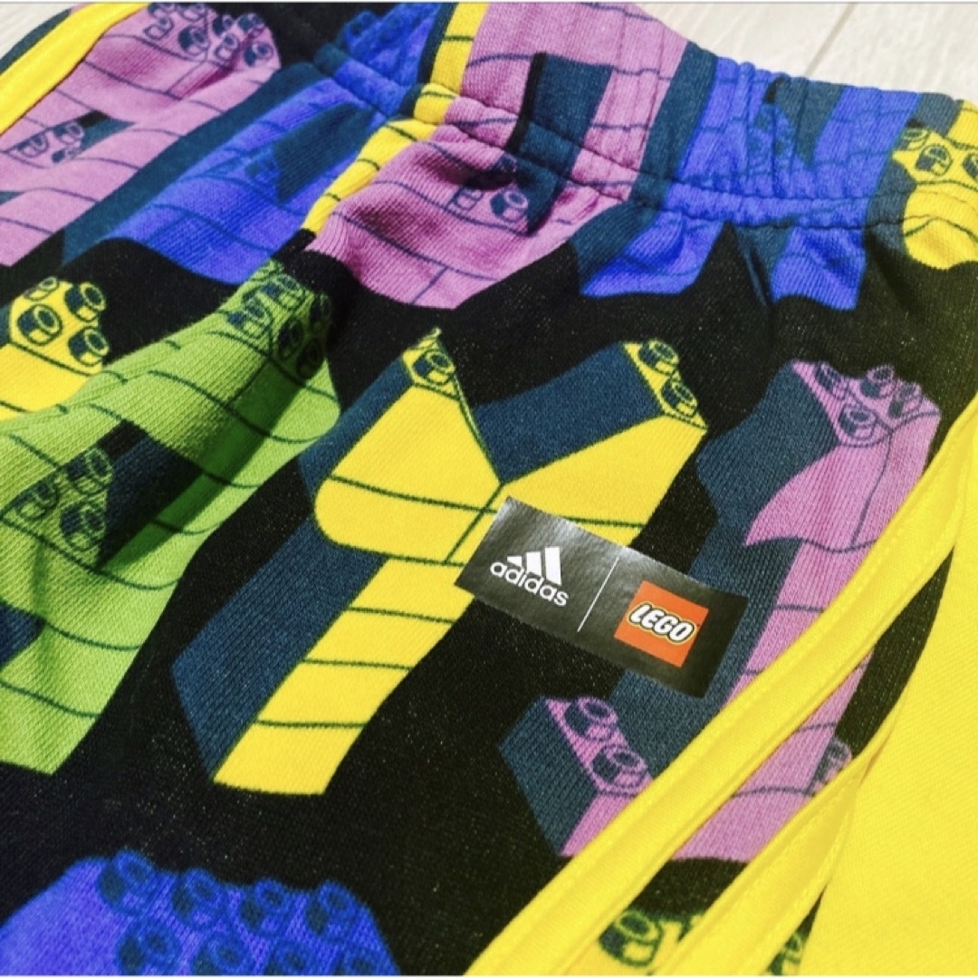 adidas(アディダス)のアディダス★新品 レゴ LEGO 上下セット  Tシャツ セットアップ キッズ/ベビー/マタニティのベビー服(~85cm)(Ｔシャツ)の商品写真
