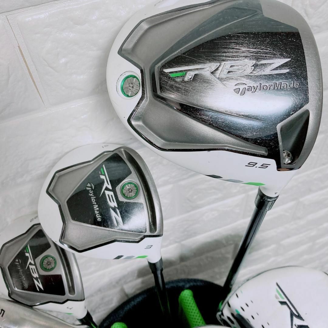 バッグ新品 ブッ飛び系 ゴルフクラブセット メンズ テーラーメイドRBZ