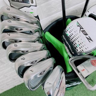 TaylorMade - バッグ新品 ブッ飛び系 ゴルフクラブセット メンズ