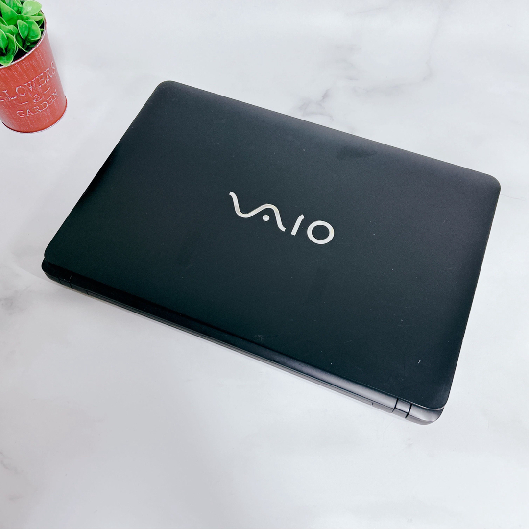 VAIO(バイオ)のB-29【VAIO♡SSD/薄型】初心者◎すぐ使えるノートパソコン スマホ/家電/カメラのPC/タブレット(ノートPC)の商品写真