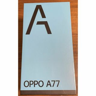 さやか様 【新品未開封】OPPO A77 ブラック(スマートフォン本体)