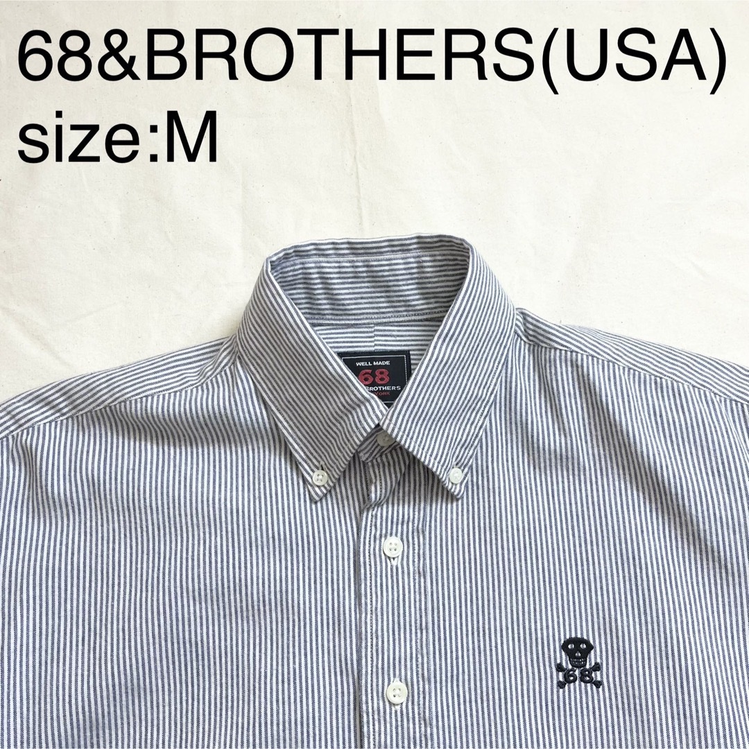 68&BROTHERS(USA)コットンオックスフォード BDシャツ