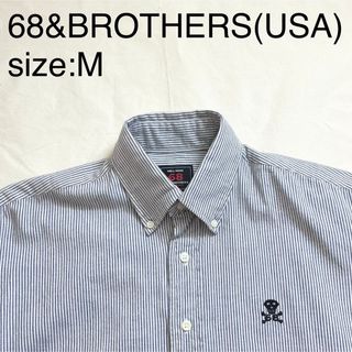 シックスティエイトアンドブラザーズ(68&brothers)の68&BROTHERS(USA)コットンオックスフォード BDシャツ(シャツ)