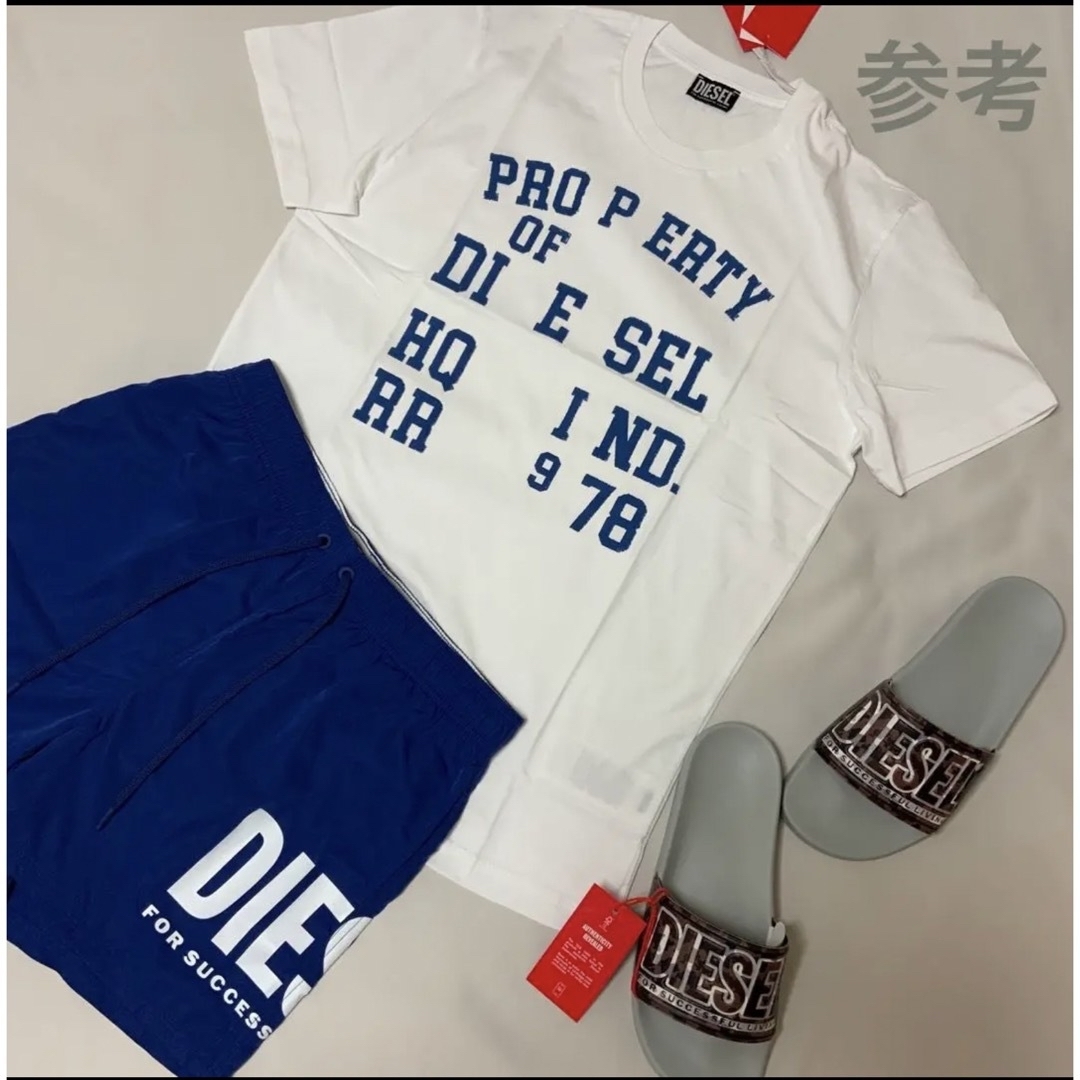 DIESEL(ディーゼル)の洗練されたデザイン　DIESEL　ビーチウェア　Bmbx-Nico　ブルー　L メンズの水着/浴衣(水着)の商品写真