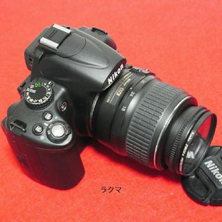 ニコン(Nikon)の送料込みニコンD5000ボディー美品、おまけズームレンズ(デジタル一眼)