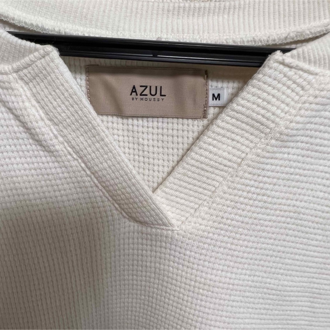 AZUL 半袖　カットソー　ワッフル レディースのトップス(カットソー(半袖/袖なし))の商品写真