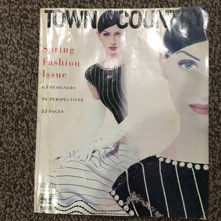 TOWN＆COUNTRY 1993 2月号　アメリカ国内英語版(ファッション)