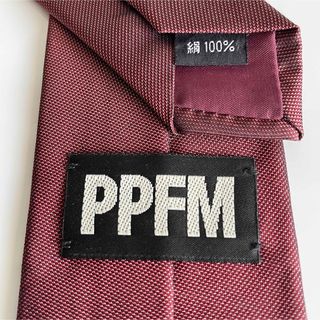 90s 00初期 PPFM ピーピーエフエム レザー ジップ パンツ 豚革-