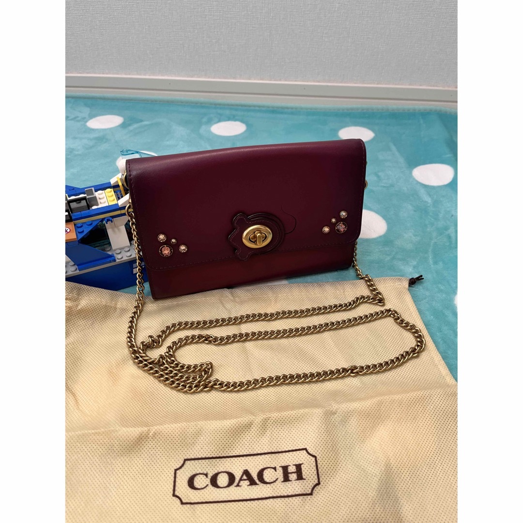 美品！COACH コーチ　ショルダーウォレット