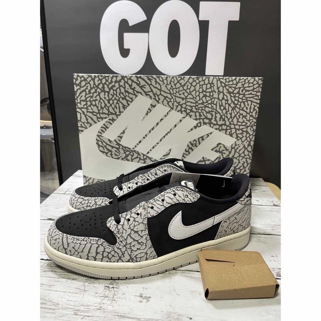 NIKE(ナイキ)のNike Air Jordan1 Retro LowOG BlackCement メンズの靴/シューズ(スニーカー)の商品写真