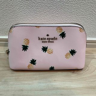 ケイトスペードニューヨーク(kate spade new york)の【新品・未使用】kate spade 化粧　ポーチ　パイナップル(ポーチ)