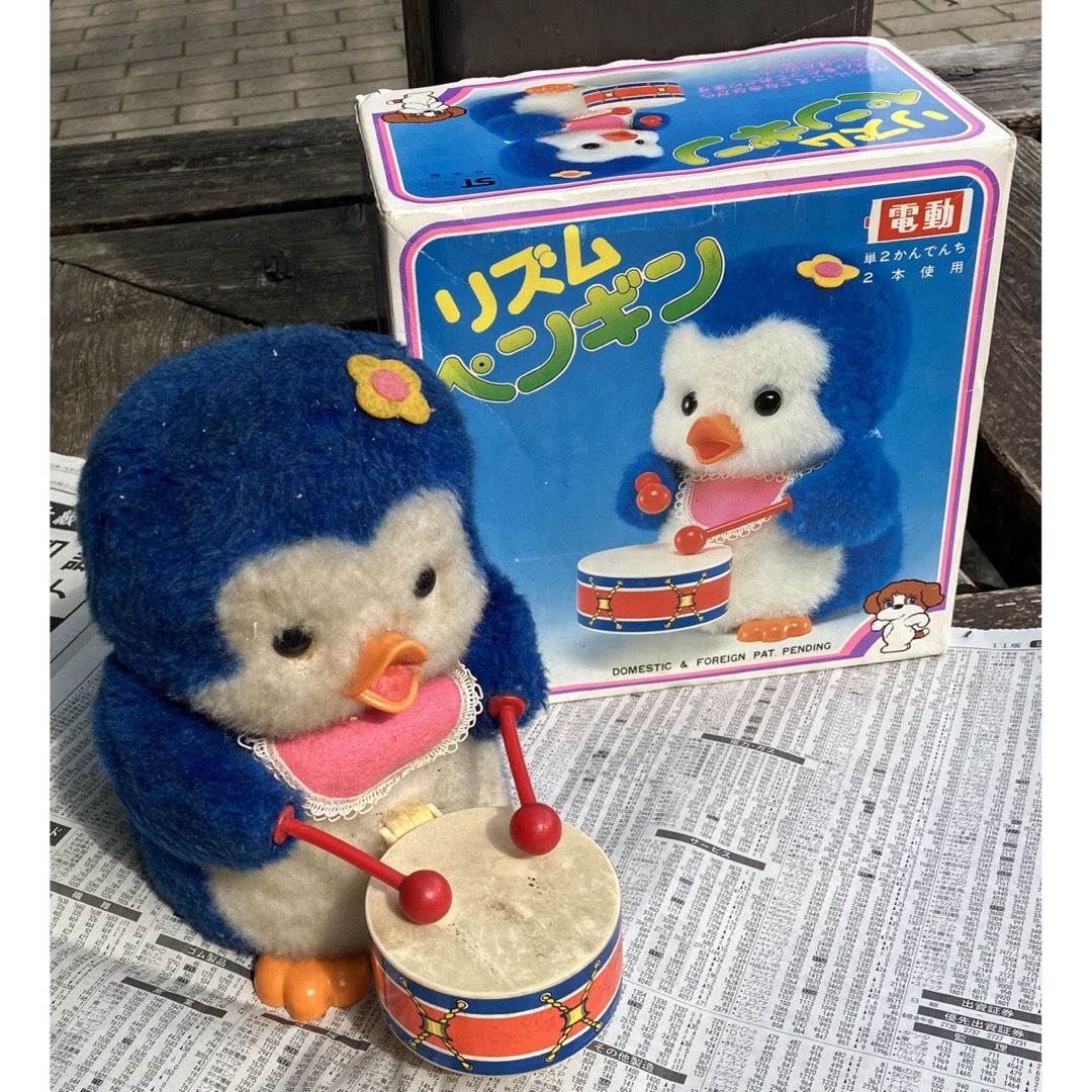 昭和レトロ品　1982 アルプス　リズムペンギン　ジャンク品　送料無料