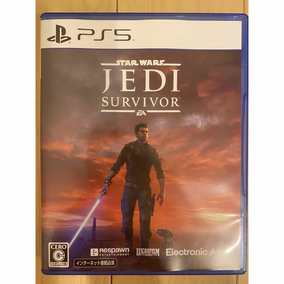 PlayStation(プレイステーション)のStar Wars ジェダイ：サバイバー PS5  即日発送 特典未使用 エンタメ/ホビーのゲームソフト/ゲーム機本体(家庭用ゲームソフト)の商品写真