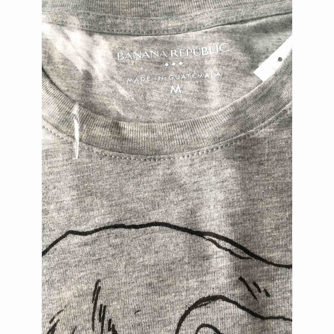 Banana Republic(バナナリパブリック)の【BANANA REPUBLIC】エレファントプリント半袖クルーネックTシャツM メンズのトップス(Tシャツ/カットソー(半袖/袖なし))の商品写真