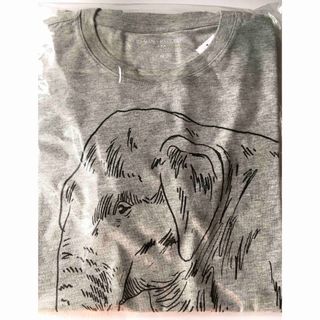 バナナリパブリック(Banana Republic)の【BANANA REPUBLIC】エレファントプリント半袖クルーネックTシャツM(Tシャツ/カットソー(半袖/袖なし))