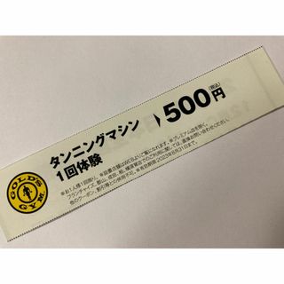 ゴールドジム(GOLD'S GYM)のゴールドジム「タンニングマシン」1回体験 GOLD'S GYM(フィットネスクラブ)