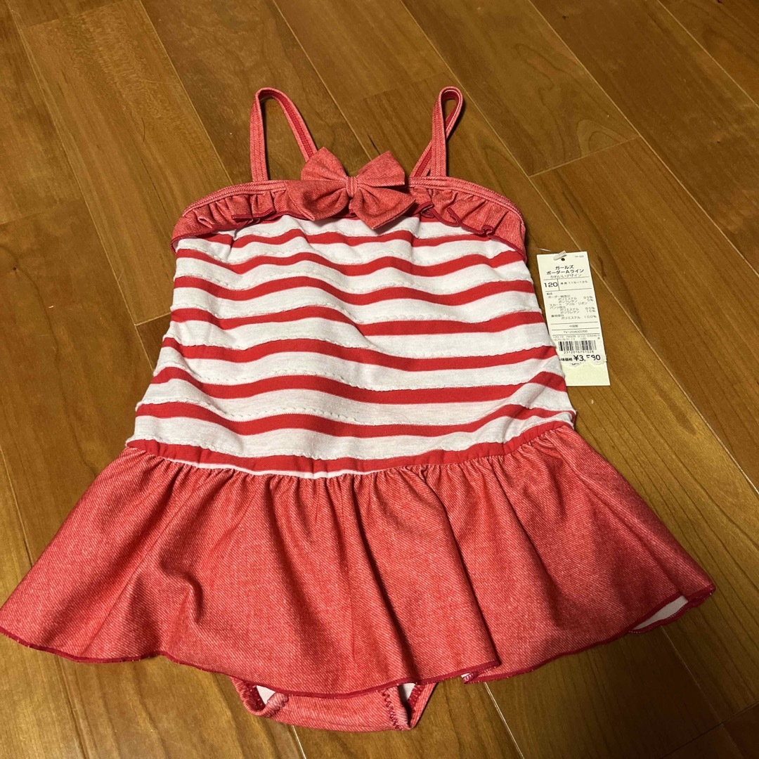 水着　120 キッズ/ベビー/マタニティのキッズ服女の子用(90cm~)(水着)の商品写真