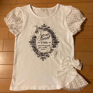 キッズTシャツ　(オーガンジー)(Tシャツ/カットソー)