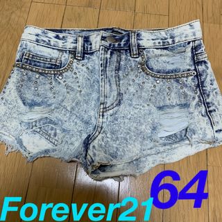 フォーエバートゥエンティーワン(FOREVER 21)のデニム　可愛い　ショートパンツ　夏(ショートパンツ)