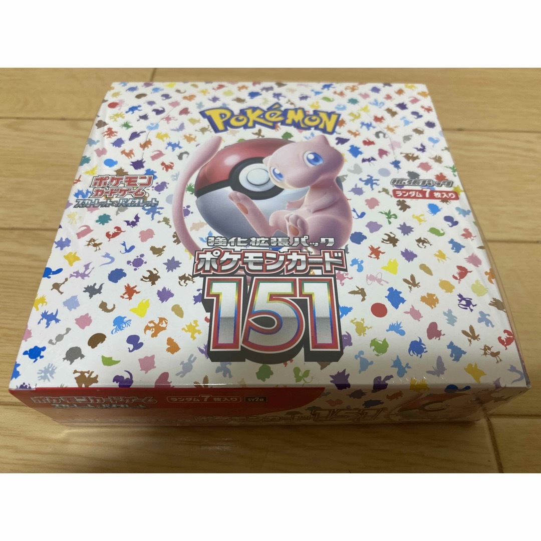 ポケモンカード　151 未開封BOX シュリンク付き