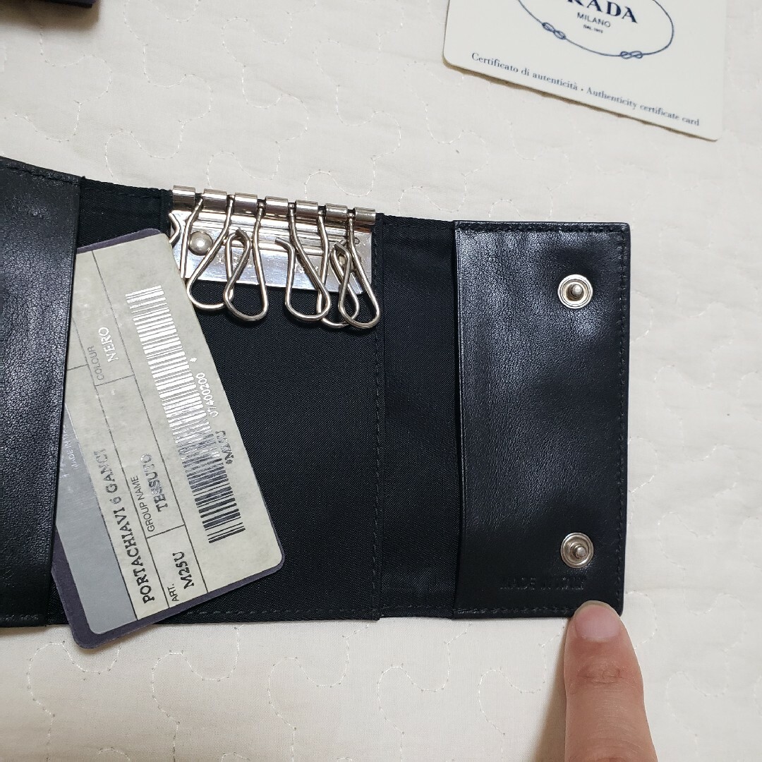 PRADA - 希少品【新品未使用】PRADA/プラダ/6連キーケース/イタリア製
