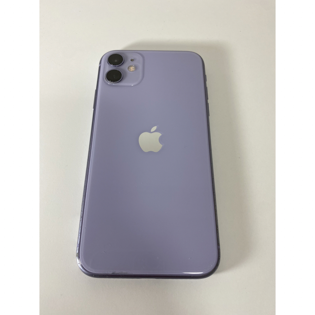 iPhone11 64GB au パープル simフリー  ジャンク